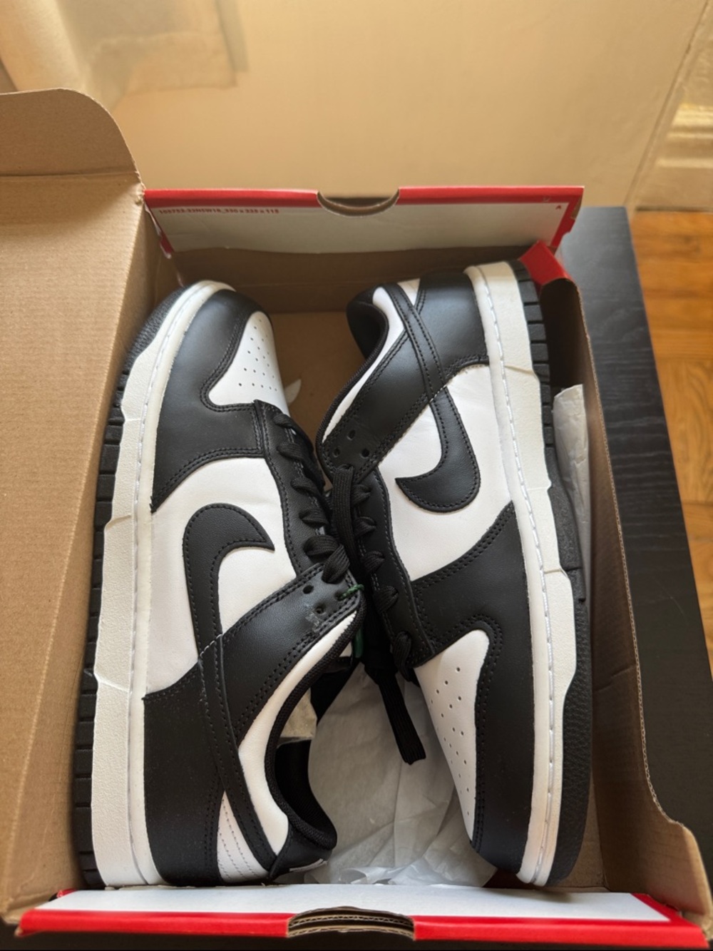 Nike men’s dunk low panda